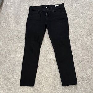 Rag & Bone Black Skinny Jeans for Women